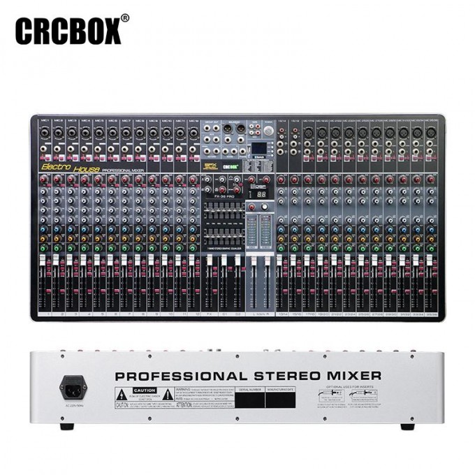 Аналоговый микшер CRCBOX FX-36 PRO 85756
