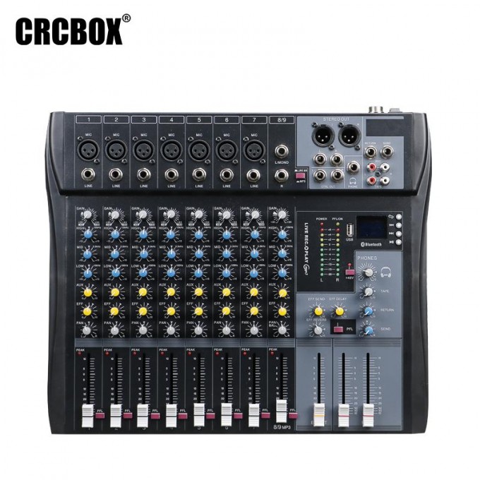 Аналоговый микшер CRCBOX MR-80S 85788